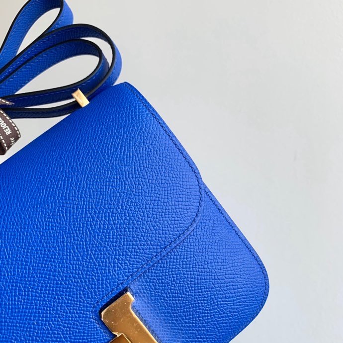 H**mes constance epsom leather-19cm