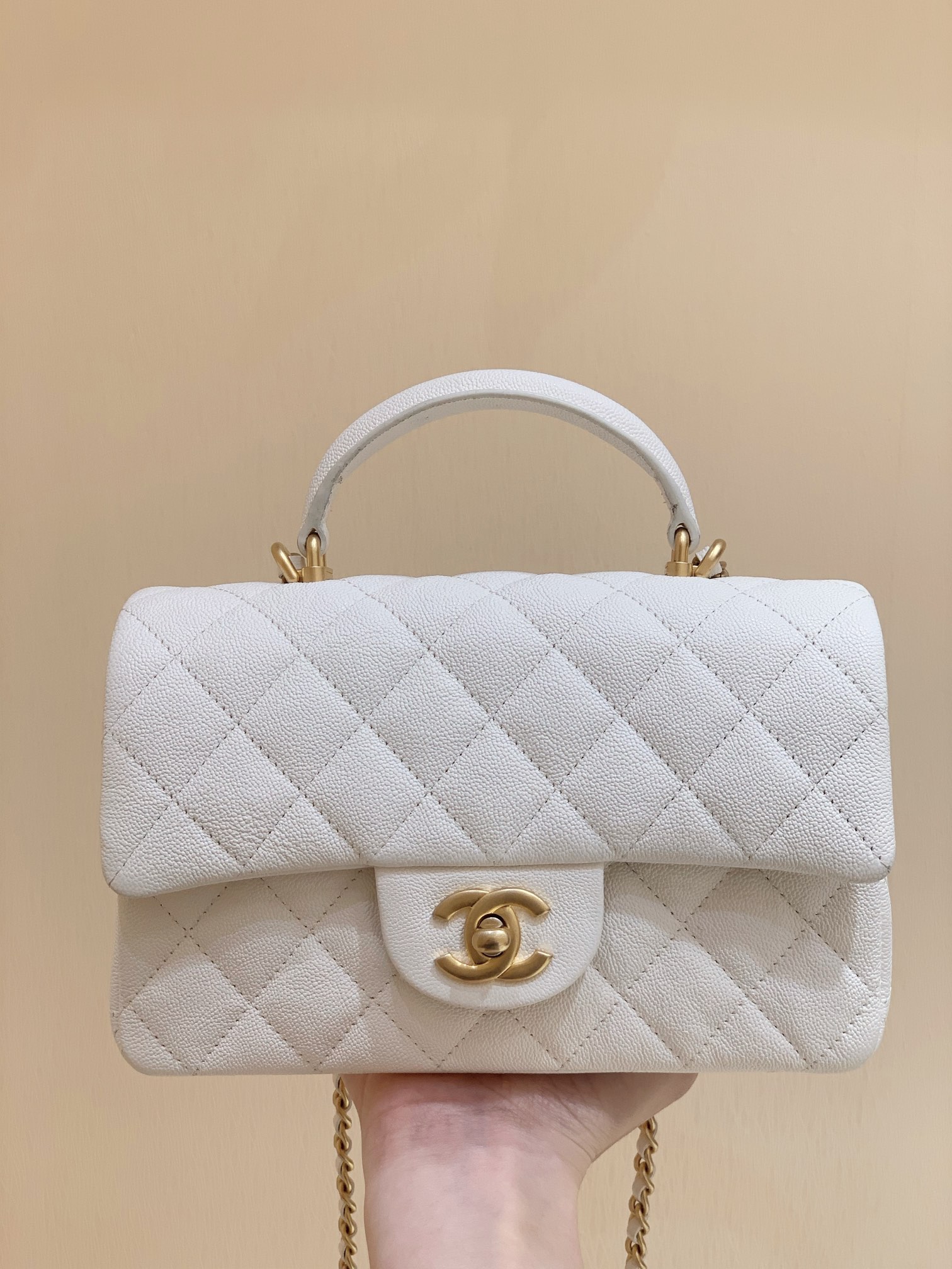 Ch@nel Flap Bag-20*13*9CM