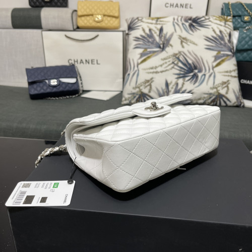 Ch@nel Flap Bag-Lambskin Leather-23CM