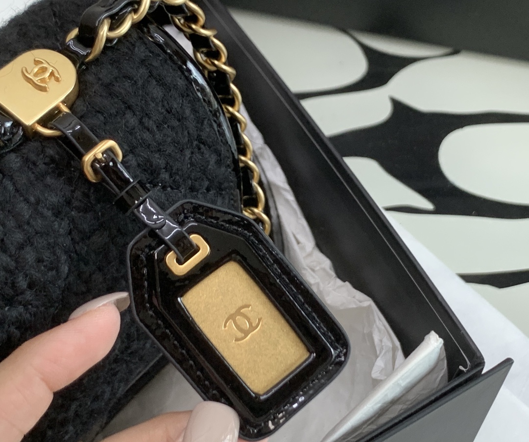 Ch@nel Flap Bag-17*20.5*6CM