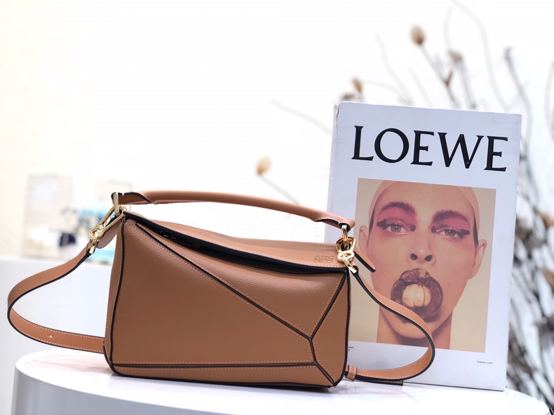 L0ew* puzzle small bag-24*10*14cm