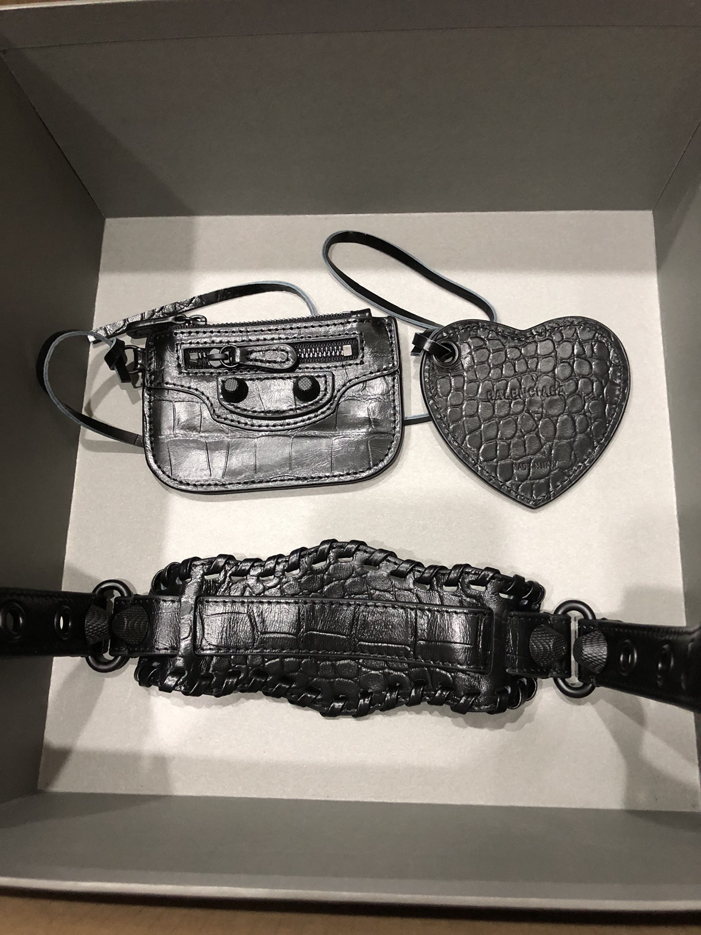 Balenciag Le Cagole Handbags-Crocodile-26*16*10CM