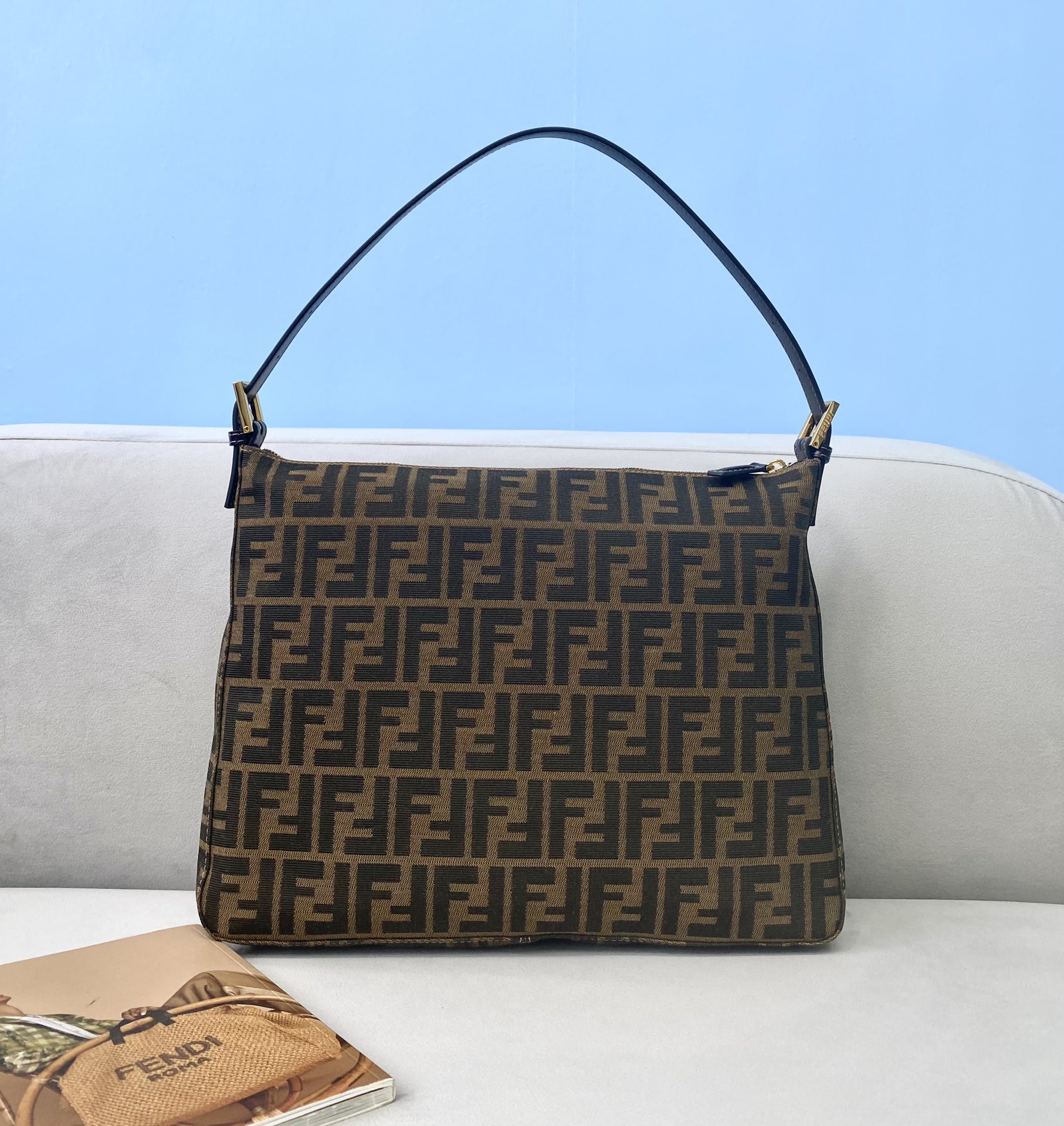 F**di vintage handbags-34×9×26cm