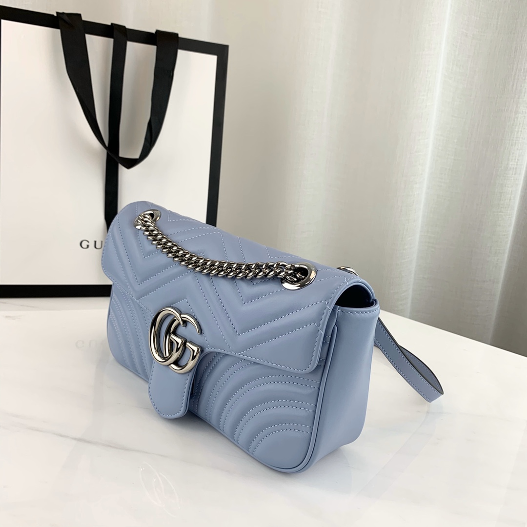 G*u*i marmont bag-14*23*6cm