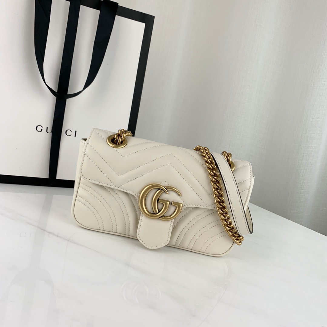 G*u*i marmont bag-14*23*6cm