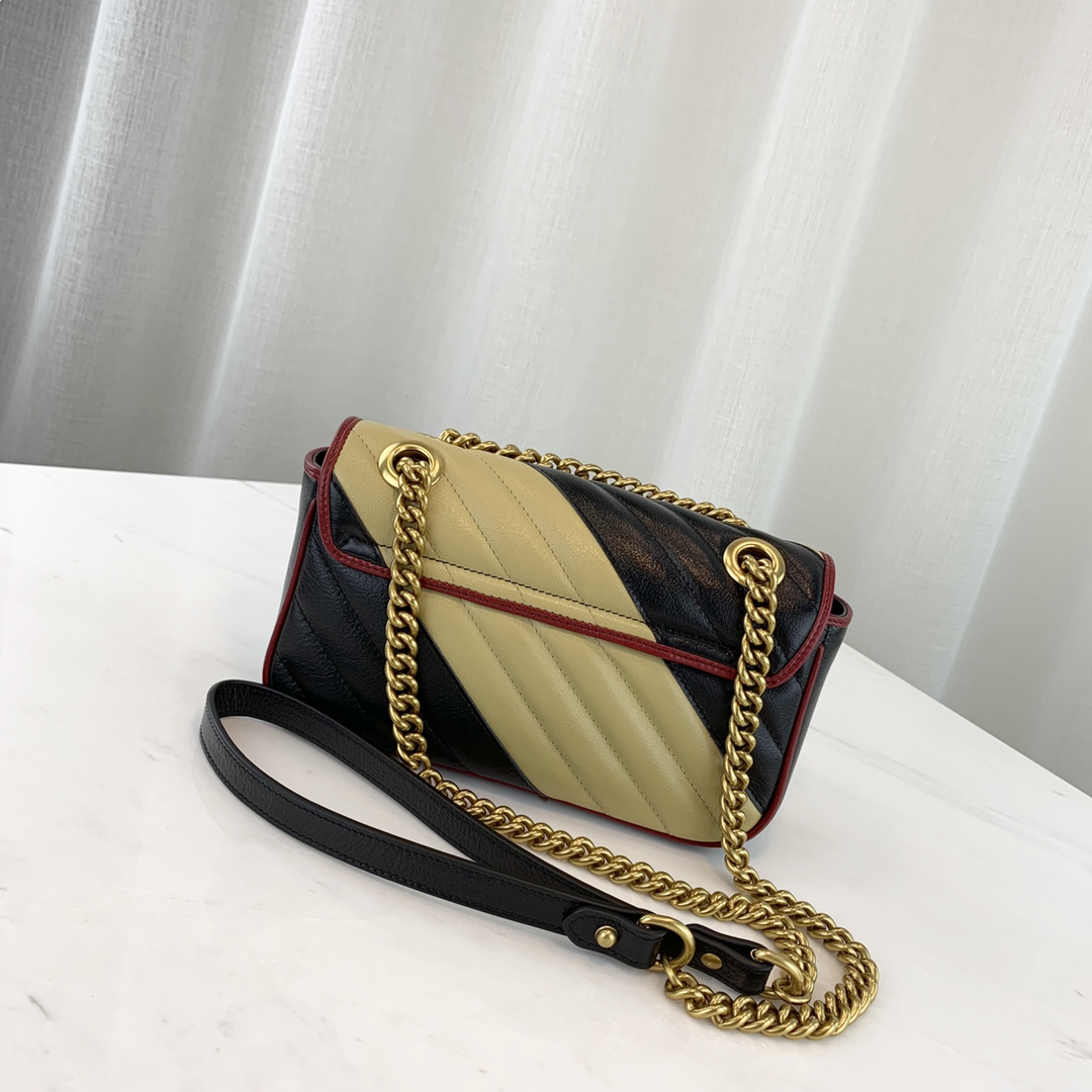 G*u*i marmont bag-14*23*6cm
