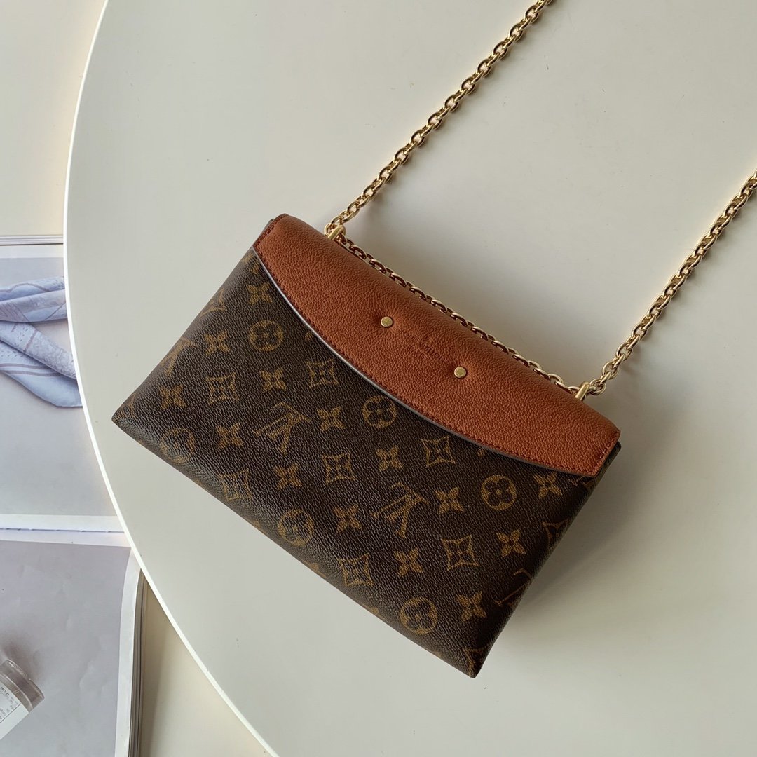 l0*is V*t0n saint placide chain bag-24.5*6.5*16.5cm