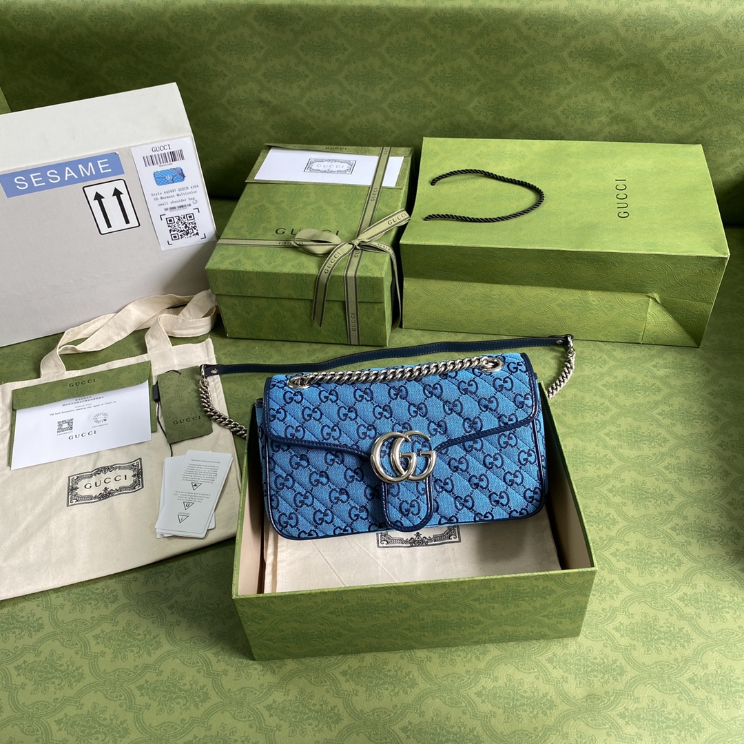 G*u*i marmont bag-26*15*7cm