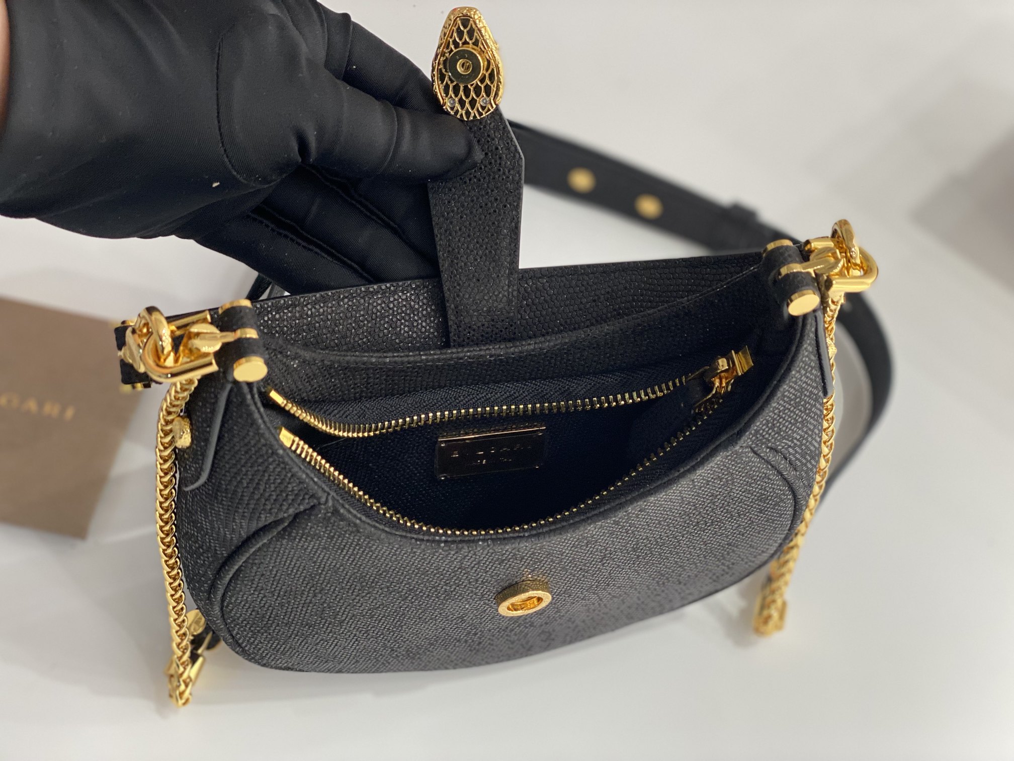B*l*ai serpenti ellipse bag