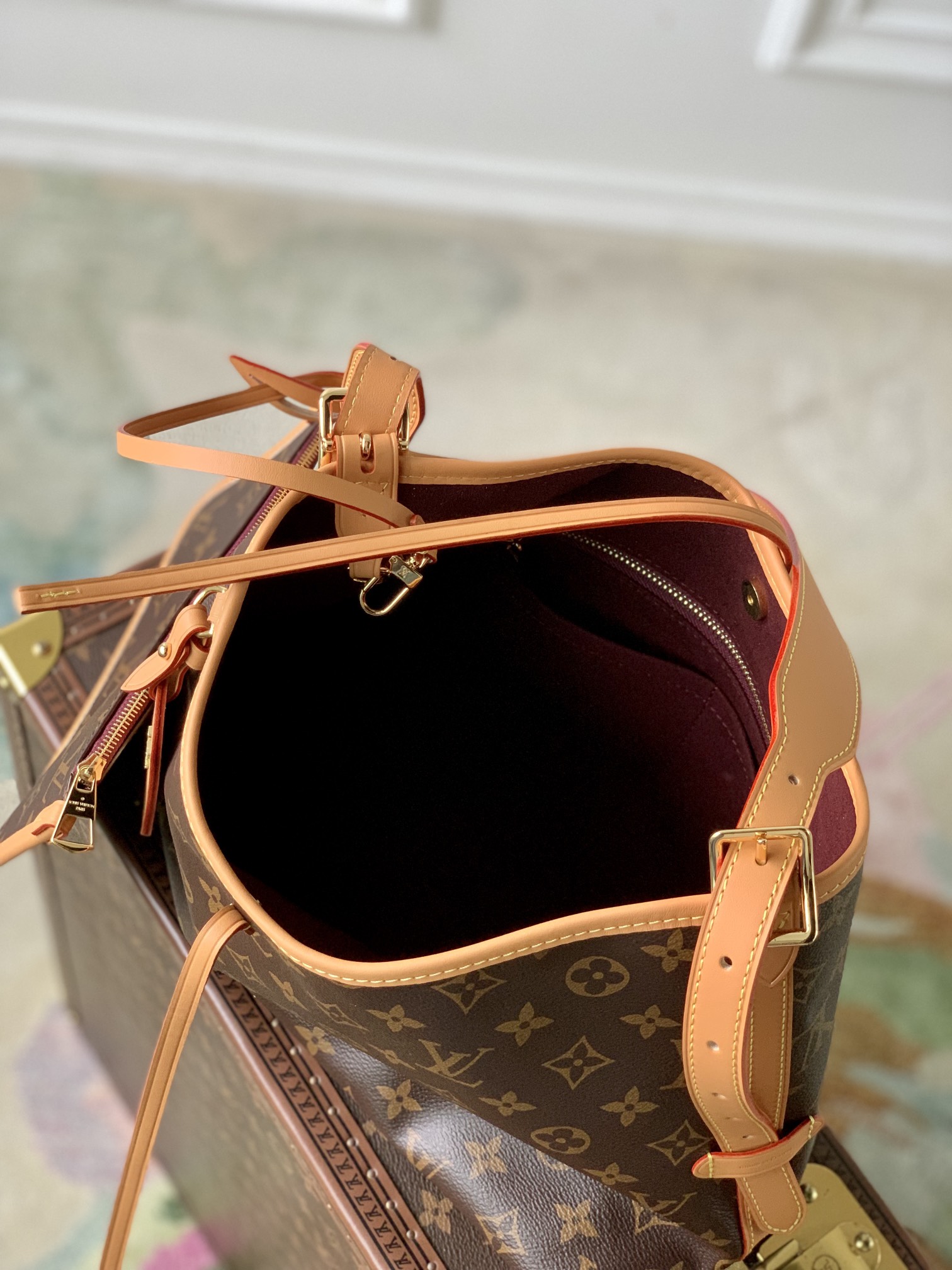 l0*is V*t0n carryall bag-m46203-29*24*12cm