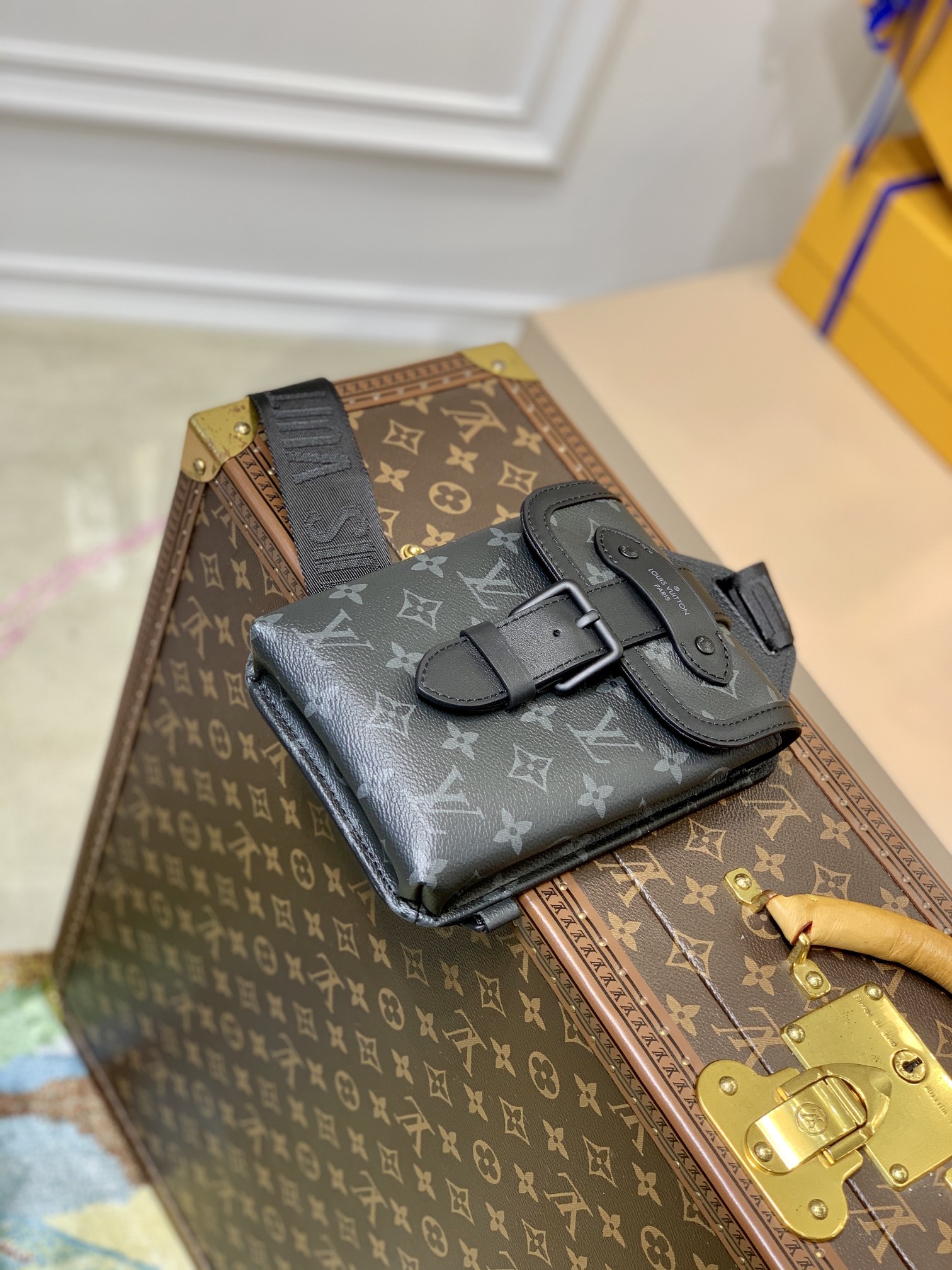 l0*is V*t0n m45912 saumur crossboby bag-13*18*3.5cm
