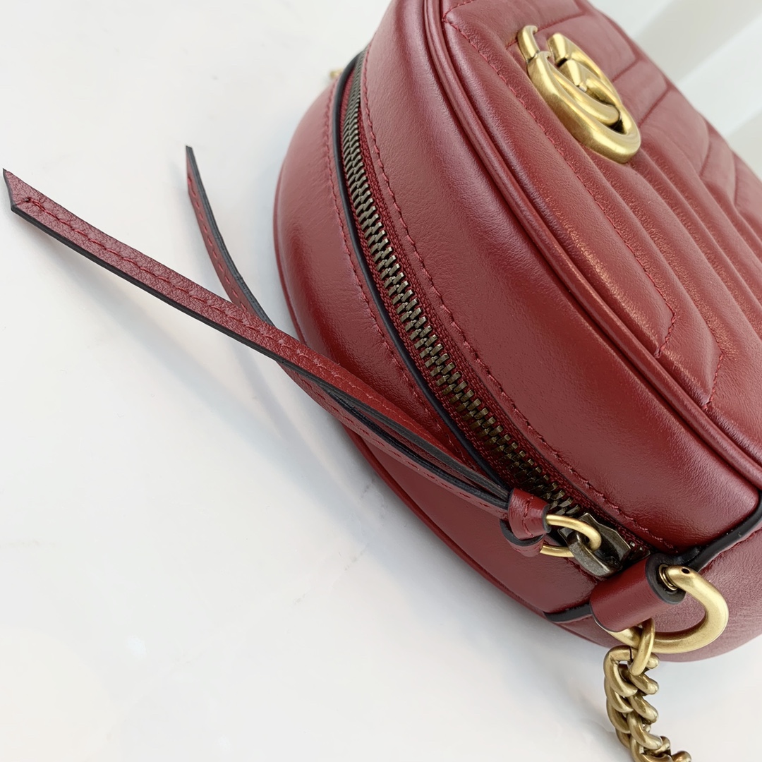 G*u*i mini round bag-18*18*5cm