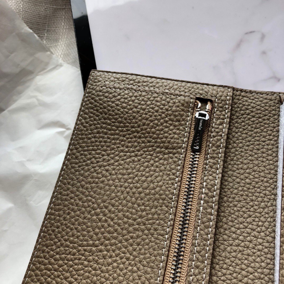 H**mes wallet togo-17.5*2*9.5cm