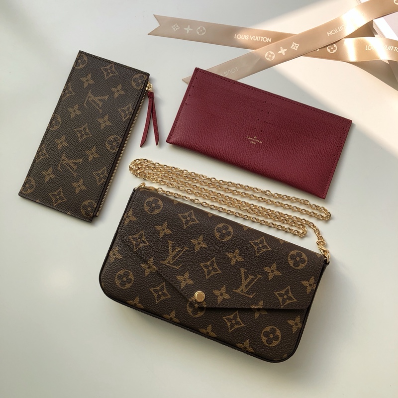 l0*is V*t0n m61276 pochette félicie wallet -21*12*3cm