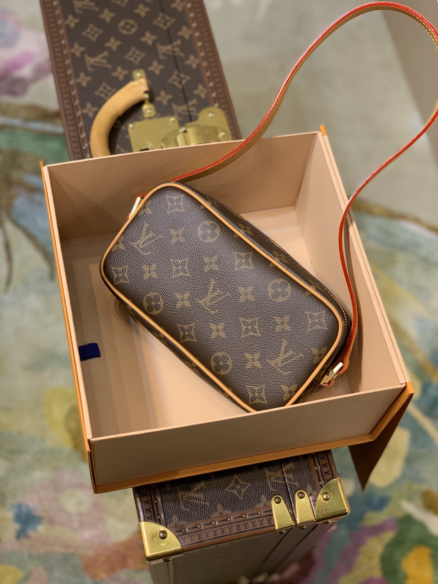 l0*is V*t0n vintage handbags -21.5x12.5x6.5cm