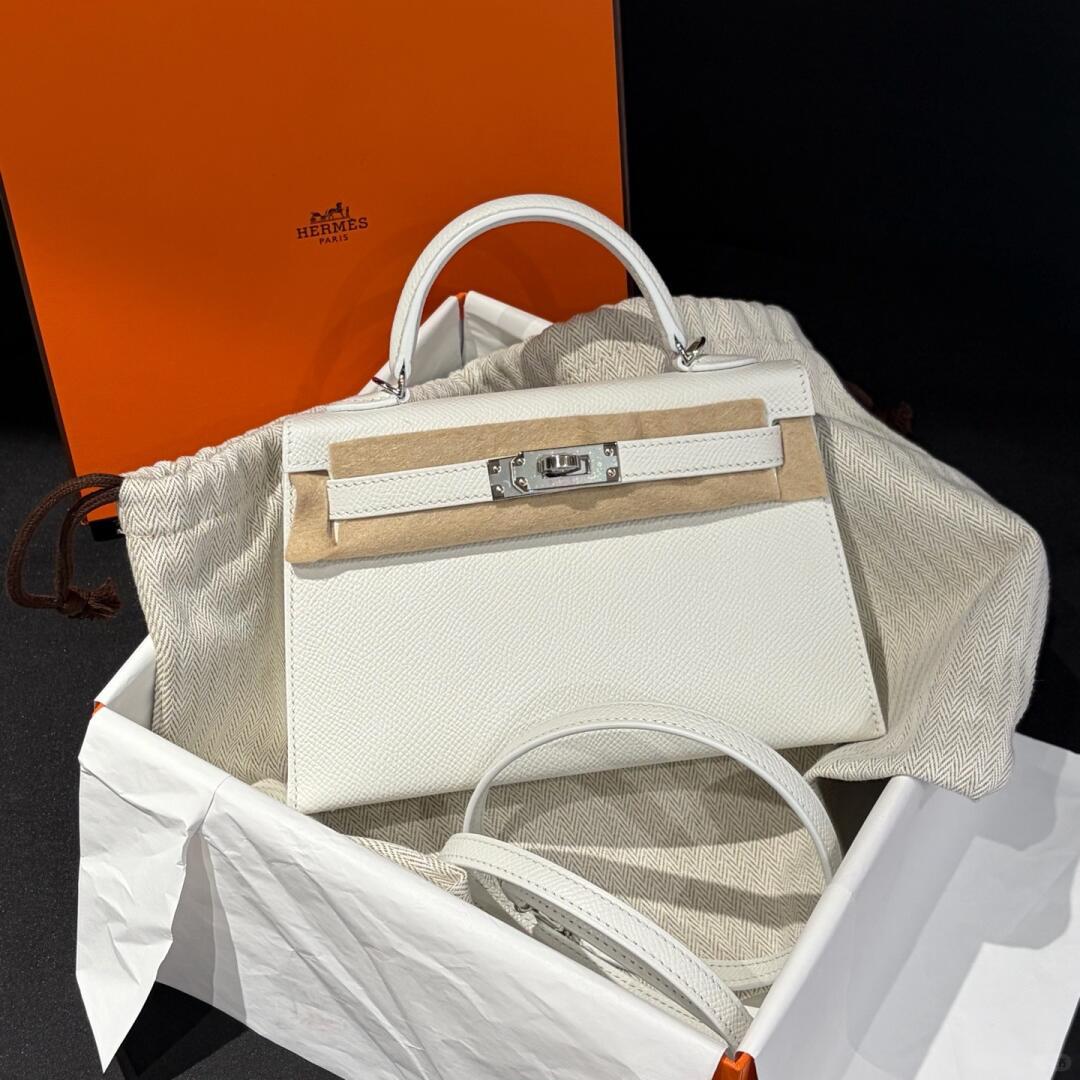 H**me5 Mini Kelly Chèvre 19