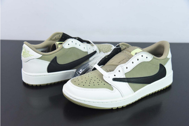 Travis Scott X Air Jordan 1 LOW Gold
