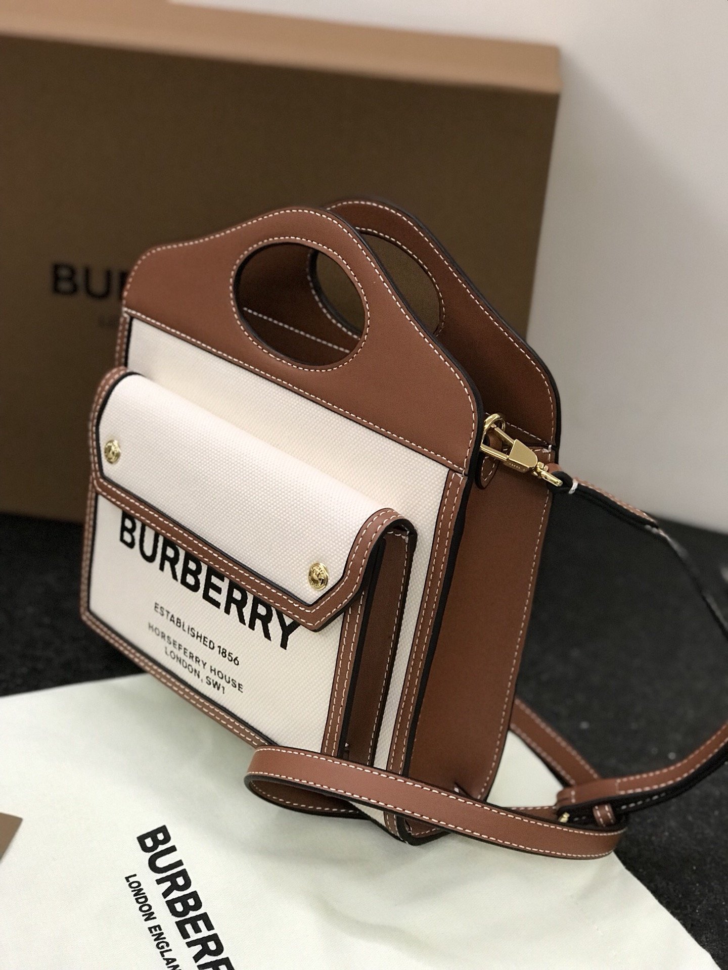 B**rry pocket bag-23.5x7x20cm