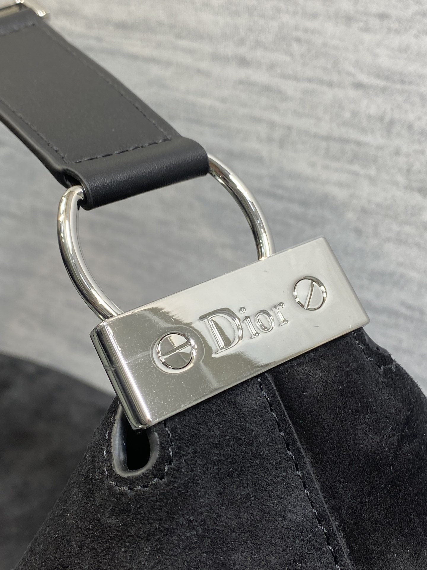 Diro 2026ss Chrustian Hobo Bag(Silver)-28*24*8CM/33*27*9CM/39*29*11CM