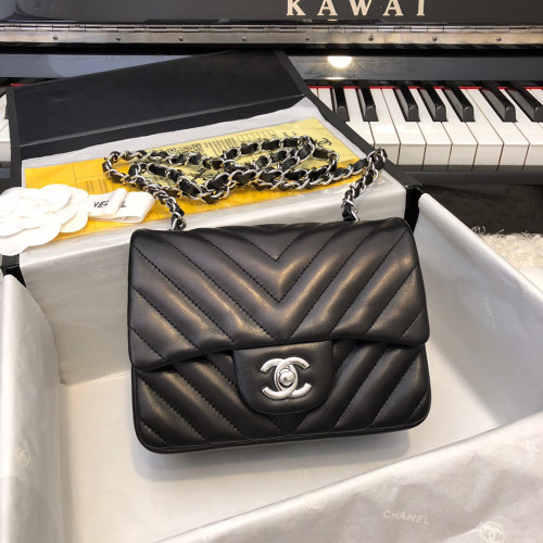 Ch@nel Flap Bag-17CM