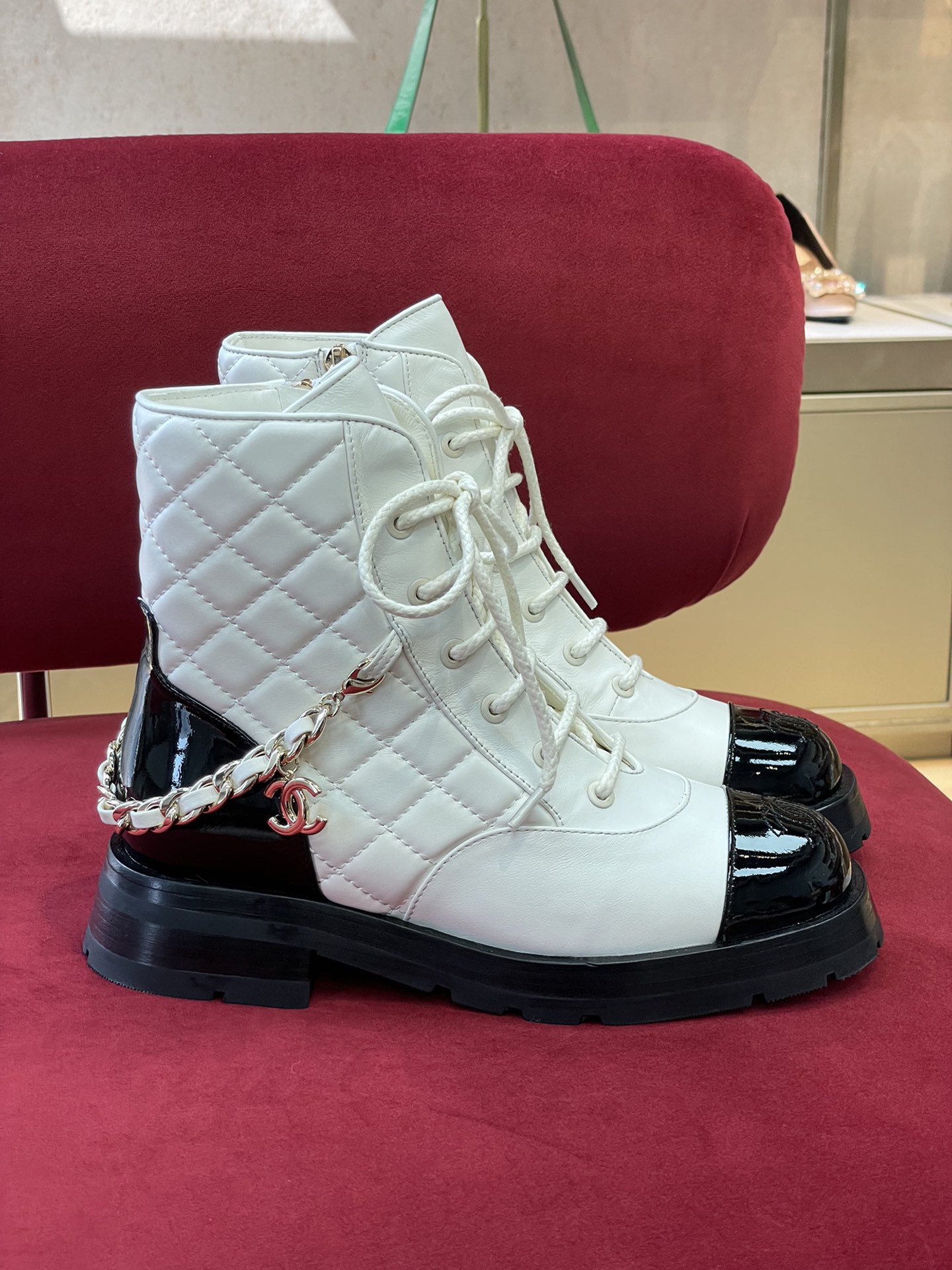 Ch@nel Boots 2022SS