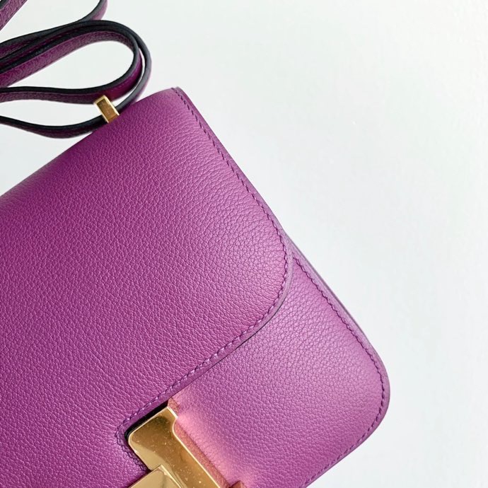 H**mes constance epsom leather-19cm