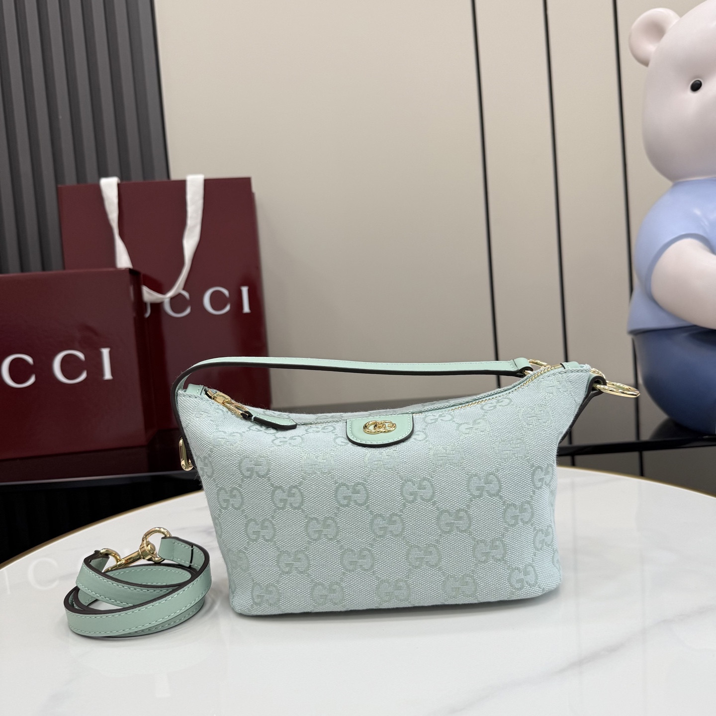 Gvc*1 Vanity Medium Top Handle Bag -19*10*9CM