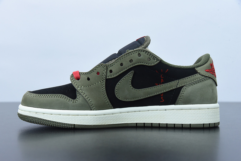 TRAVIS SCOTT X AIR JORDAN 1 LOW DARK MOCHA BLACK CQ4277-105