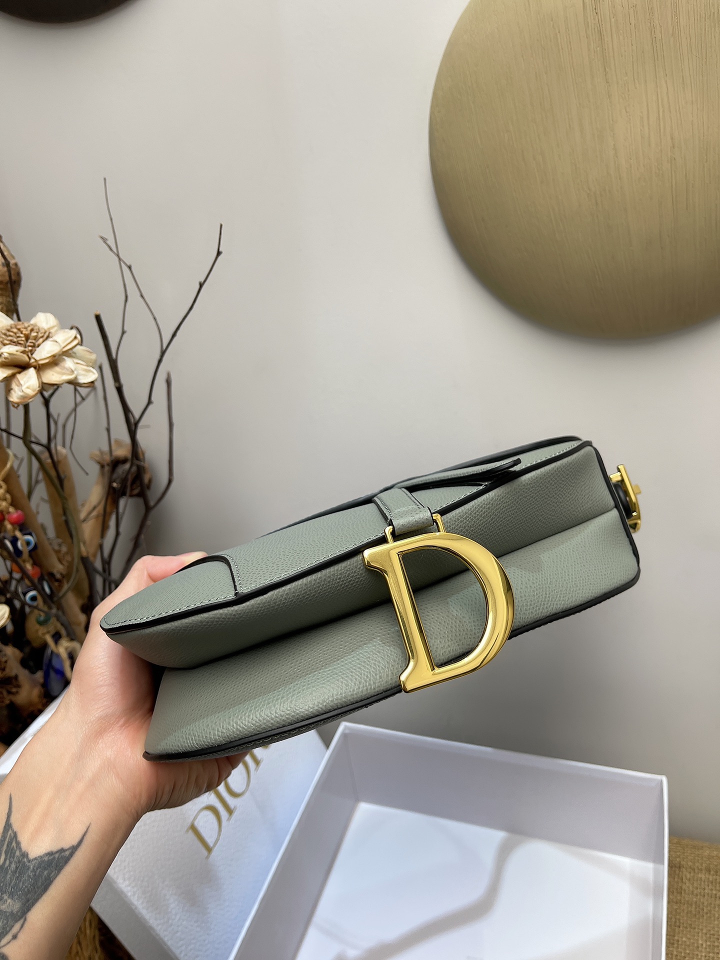D*or saddle bag-25.5 x 20 x 6.5cm
