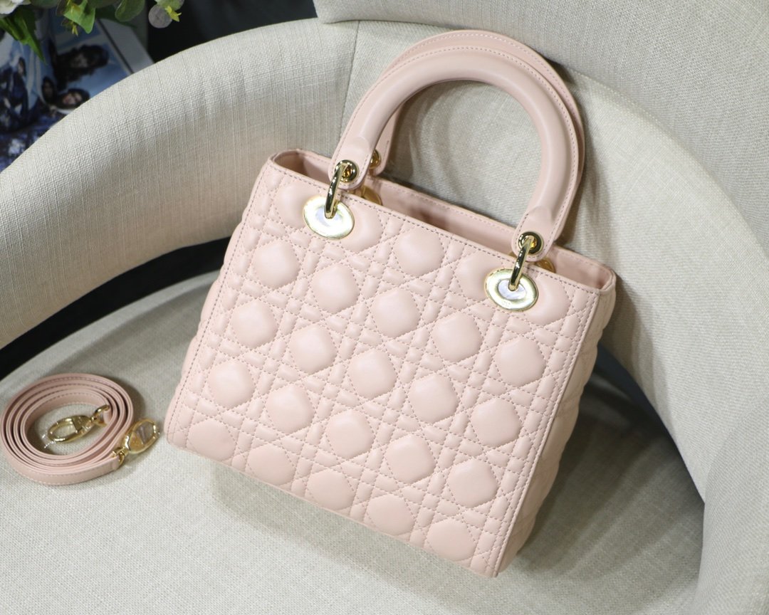 lady D*or handle bag-24cm
