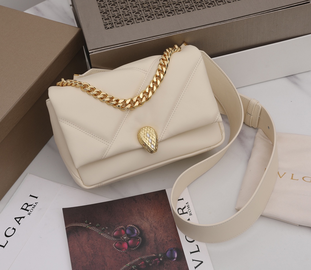 B*l*ai serpenti cabochon bag-22.5 x 15 x 10 cm