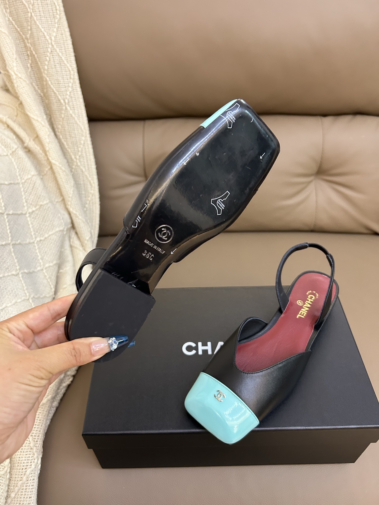 Cha*el Slingback-1.5CM