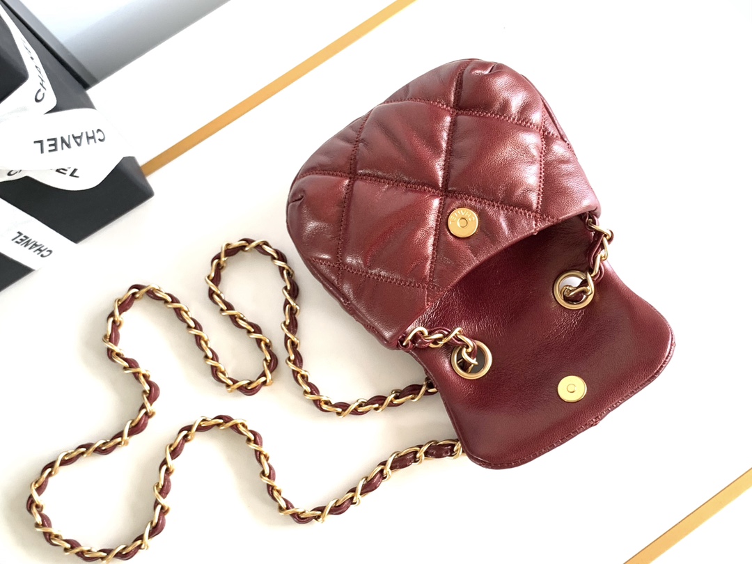 Ch@nel Saddle Bag-15.5/14/3CM