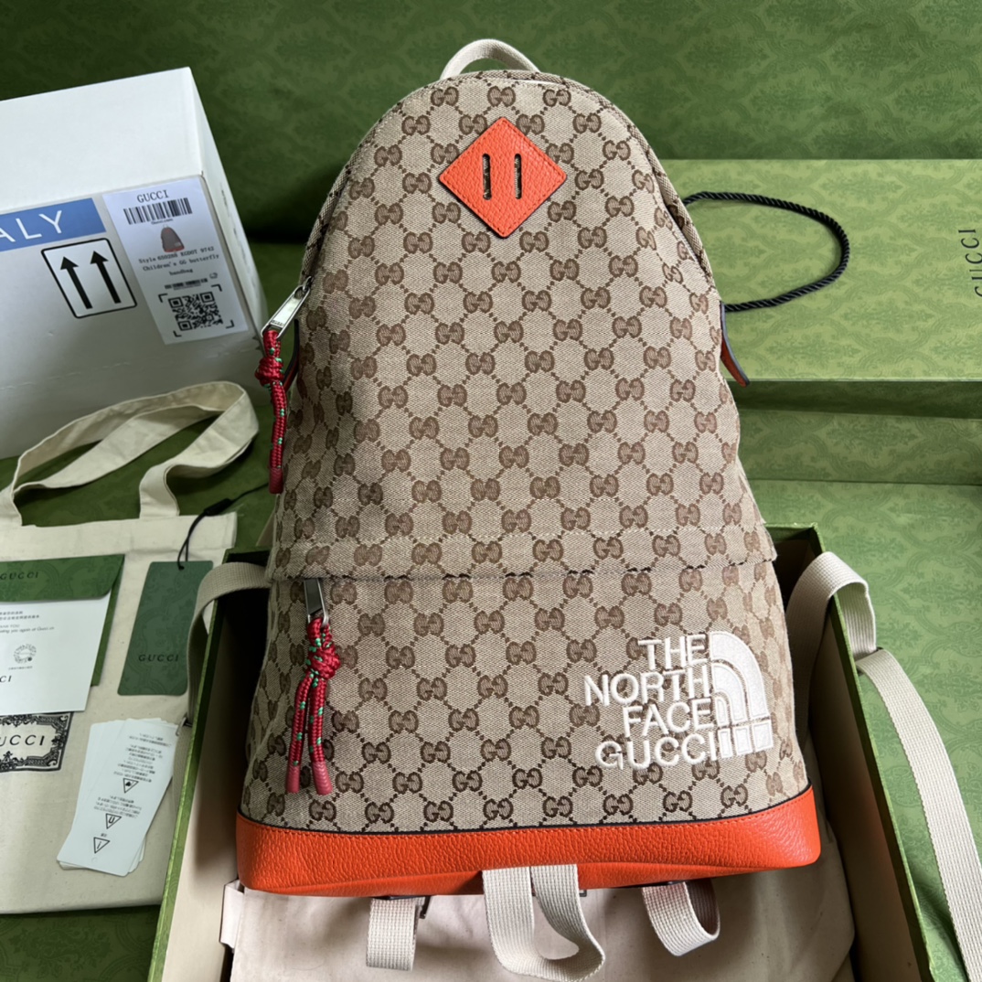 he nor*h f**e x G*u*i backpack-33*49*13cm