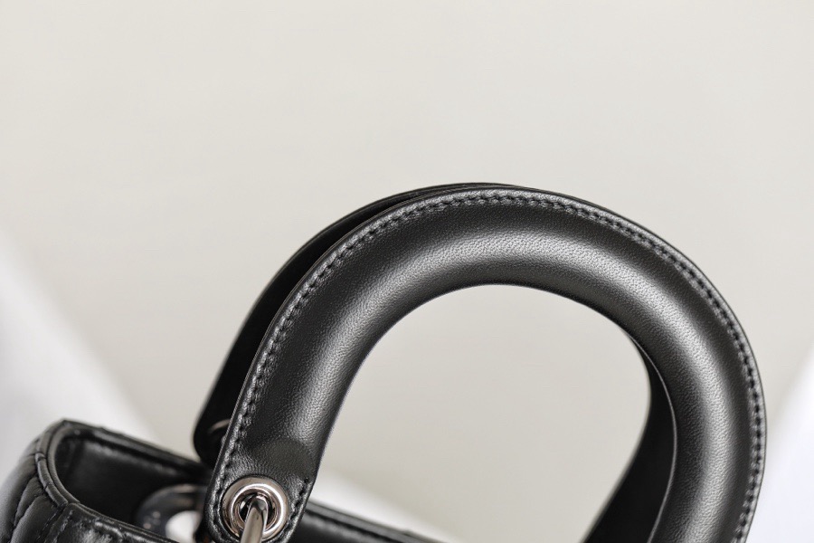 Diro Lady D10r My ABCD10r Bag Black Cannage Lambskin-20*16.5*8CM