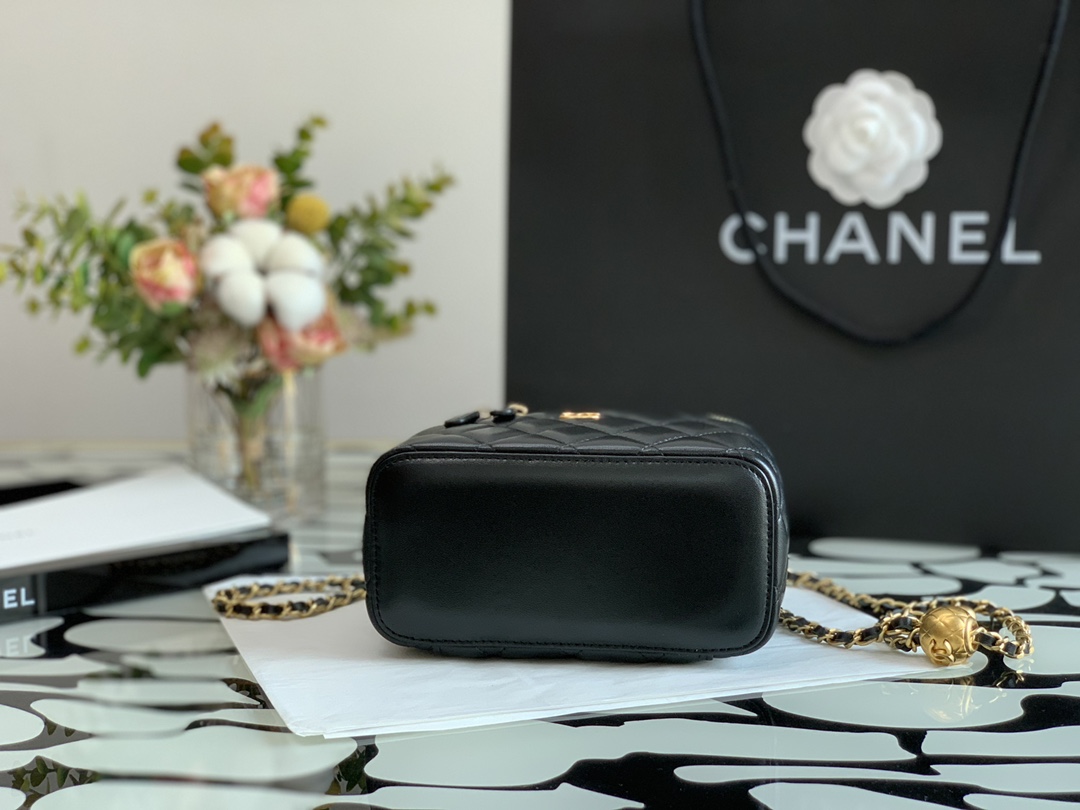 Ch@nel Cosmetic Bag-16.5×10×8CM