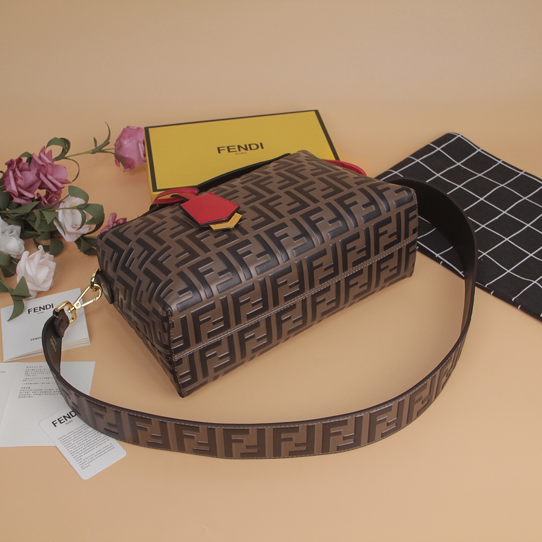 F**di by the way handbag-28*12*15cm