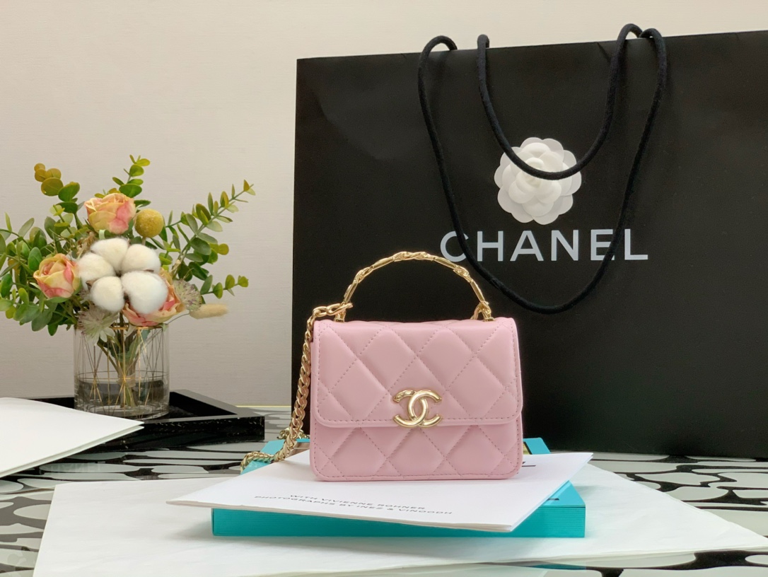 CHANLE Vintage Chain Bag-13*9.5*6CM