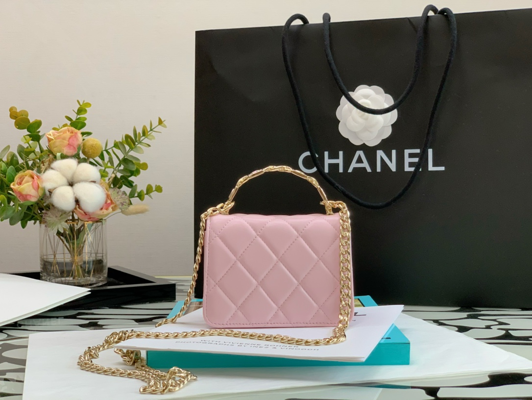 CHANLE Vintage Chain Bag-13*9.5*6CM