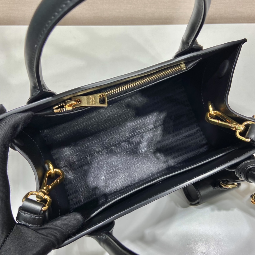 Pra*a 1ba156 tote-26*20*15&33*24*15cm