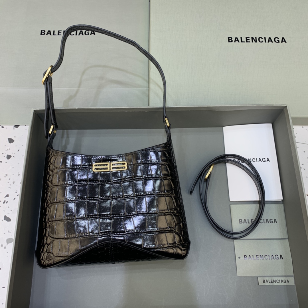 Ba*len*cia*ga hobo-23x16x5cm