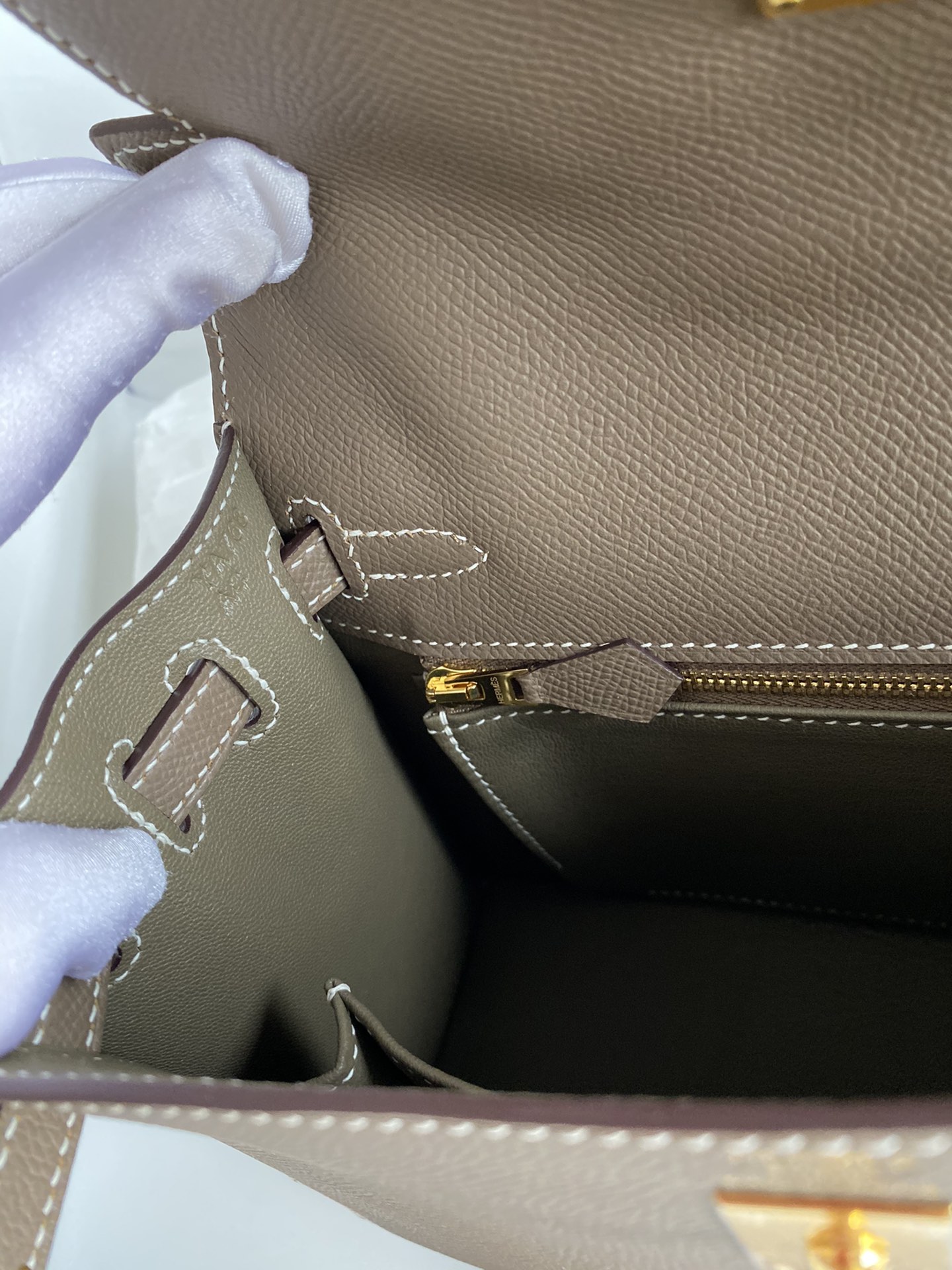 H**mes kelly-epsom leather-25cm
