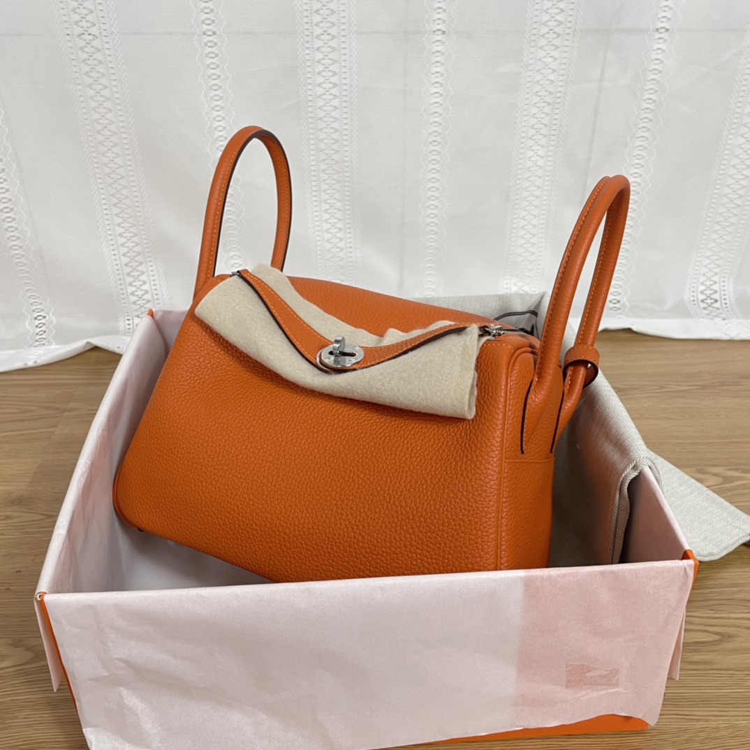 H**mes lindy-tc leather-26&30cm