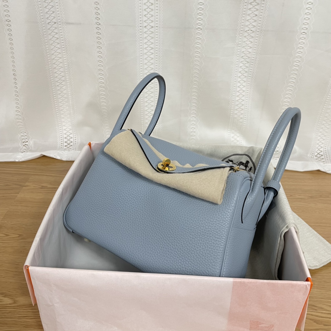 H**mes lindy-tc leather-26&30cm