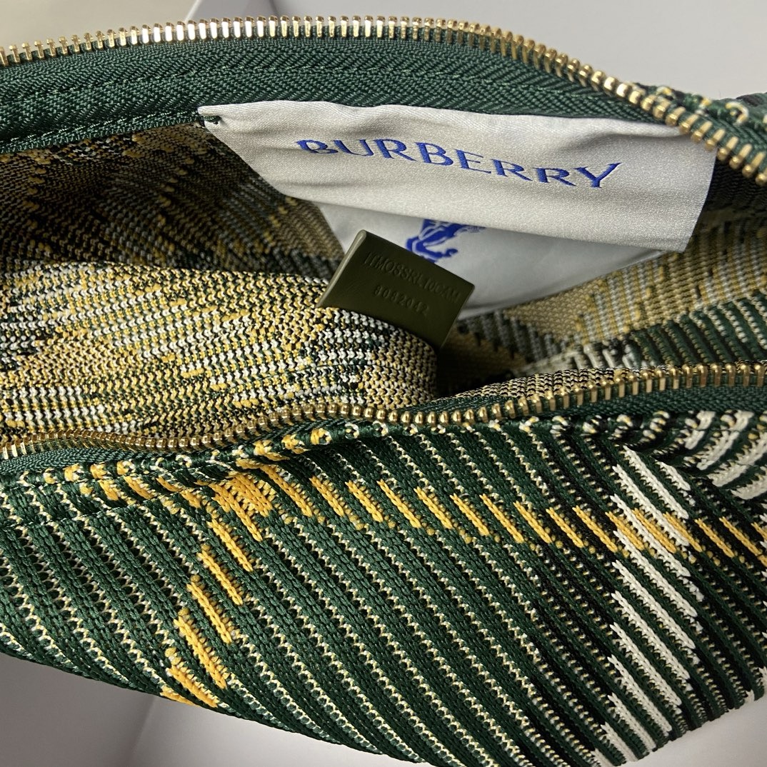 B**rry small check hobo bag-21.5*10.5*23cm