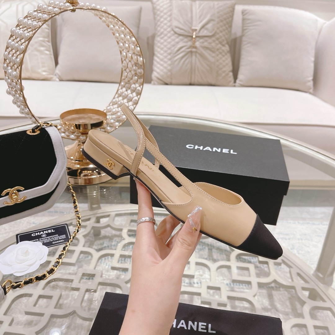 Ch@nel Slingbacks