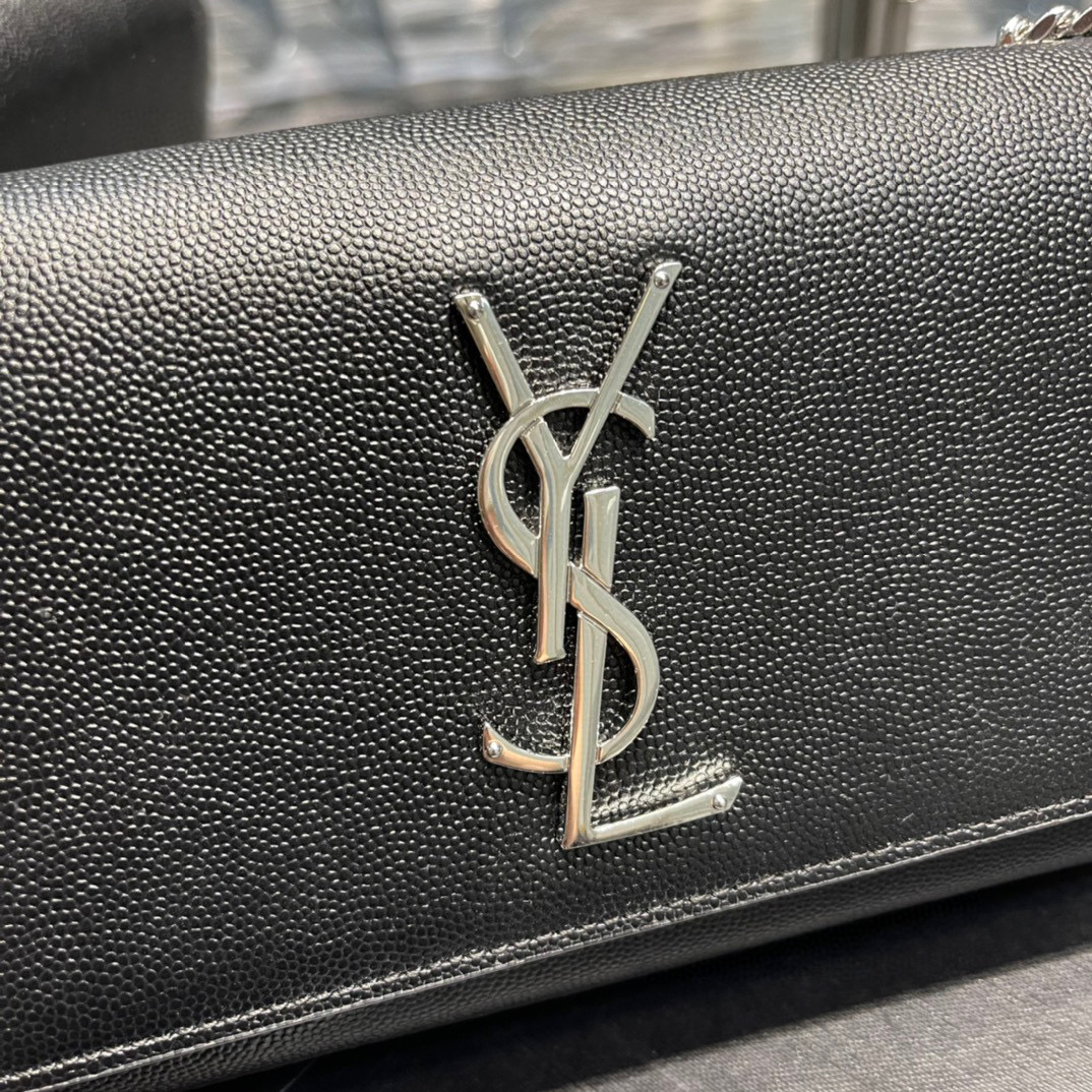 Y*L kate in grain de pouder embossed leather-20x13.5x5.5cm