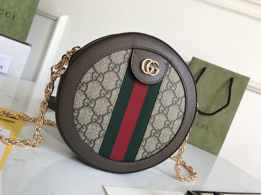 G*u*i ophidia mini round bag-18*18*6cm