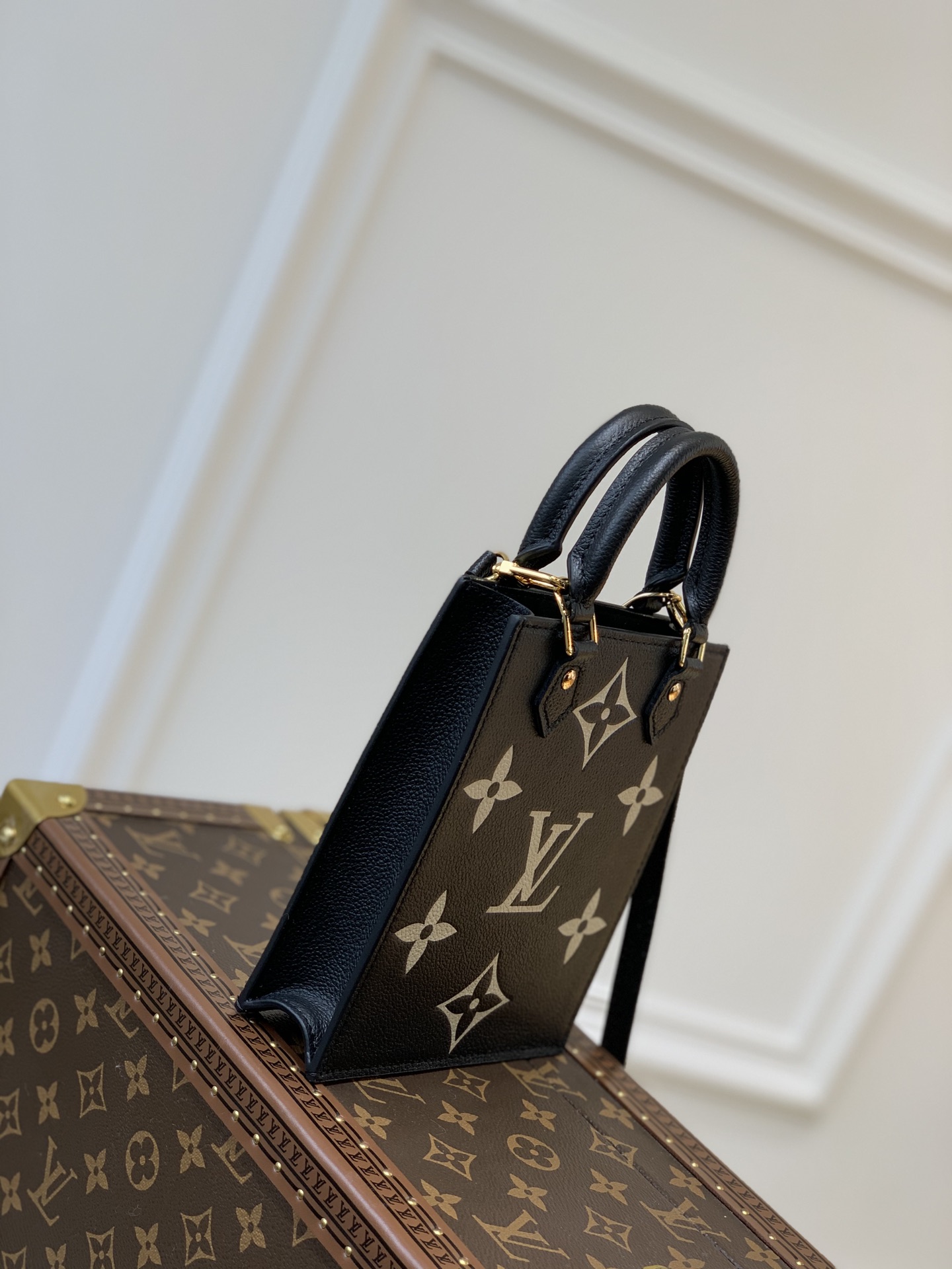 l0*is V*t0n petie sac plat tote-17*14*5.5cm