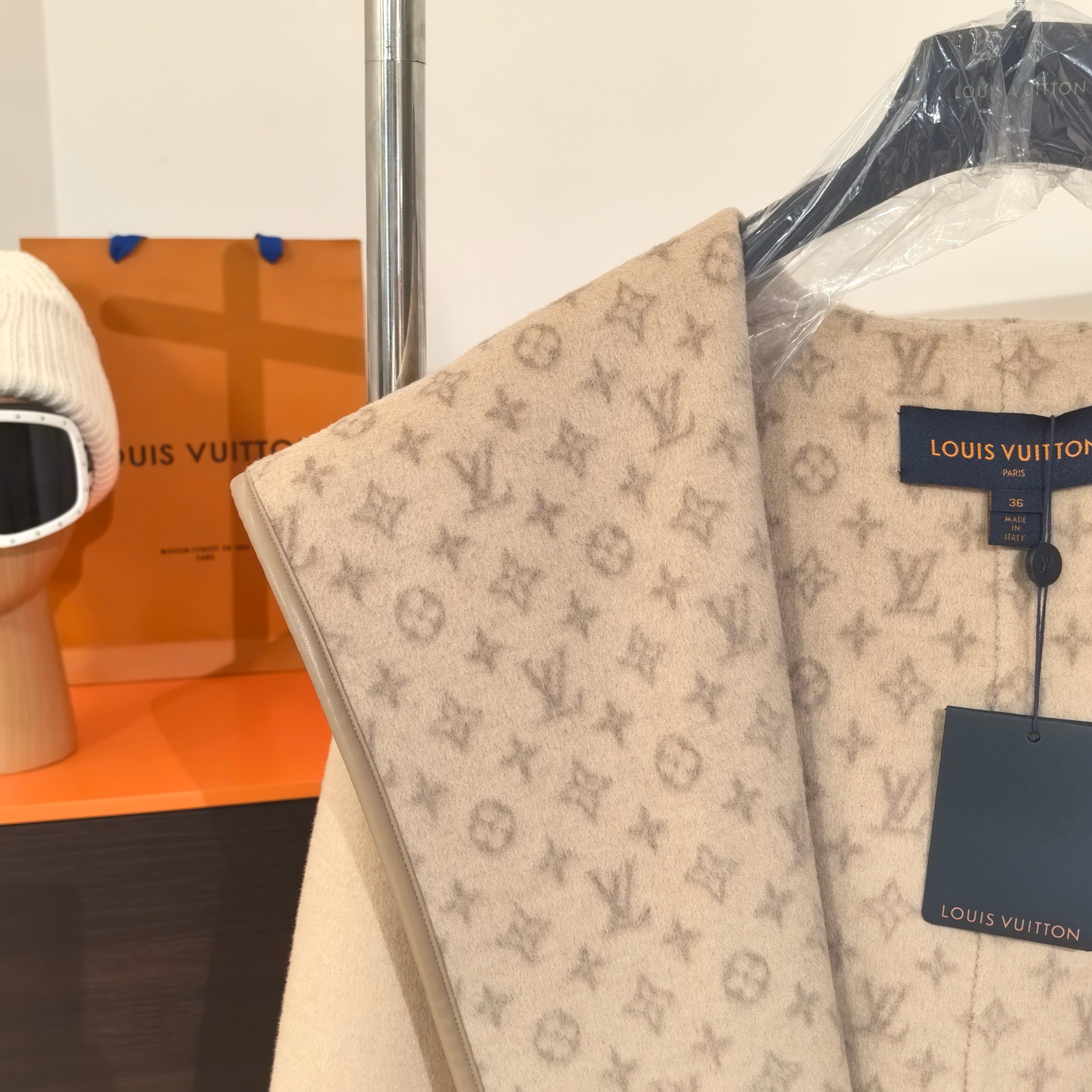Lou*is Vuitt*on Wool Trench Coat
